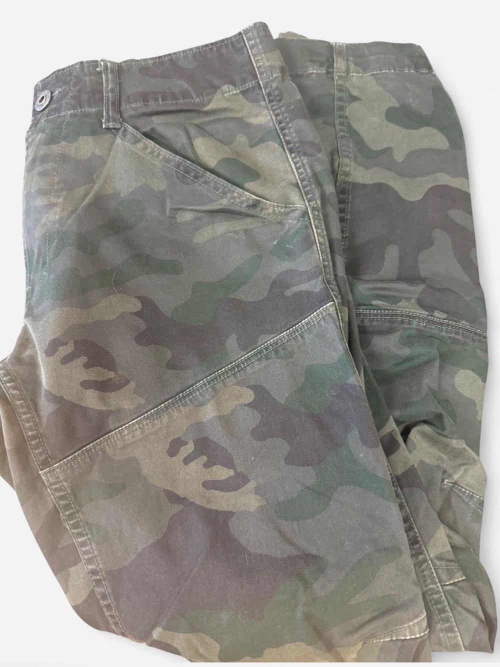 G-Star Men's Camo Cargo Pants - Green/Brown